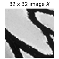 $32\times 32$ image $X$