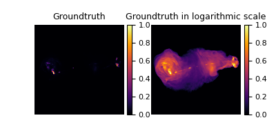 Groundtruth, Groundtruth in logarithmic scale